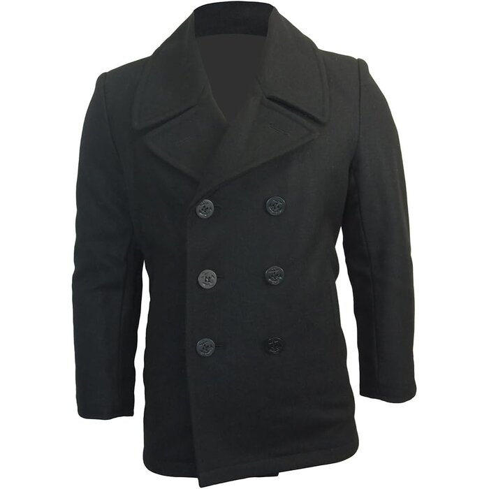 Wendbare Letterman Herrenjacke Schwarz - Bis zu 35,9% Rabatt