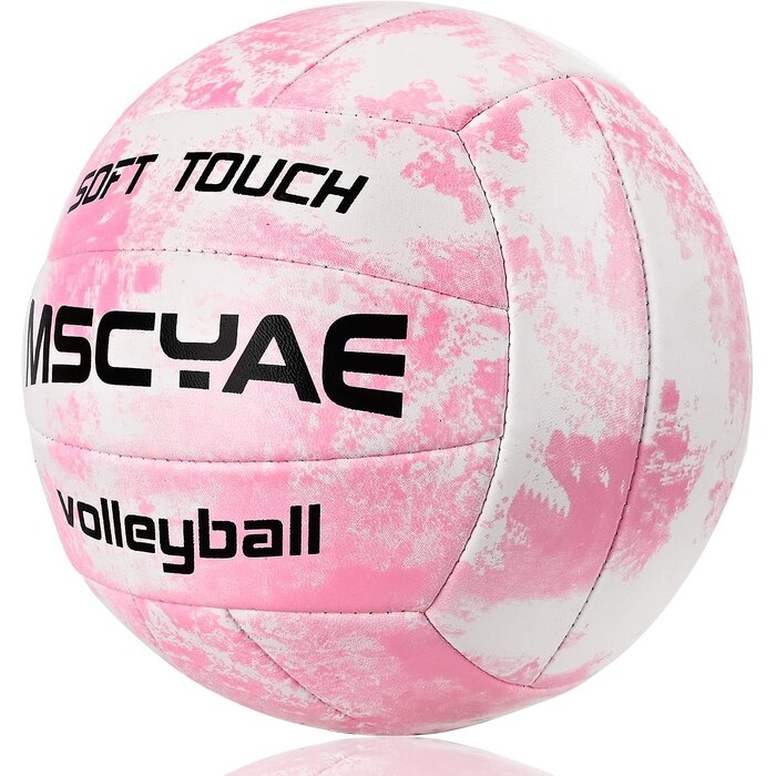 Volleyball Größe 5 - Rosa-Weiß - Perfekt für Freizeit & Beach - Bis zu 32% Rabatt