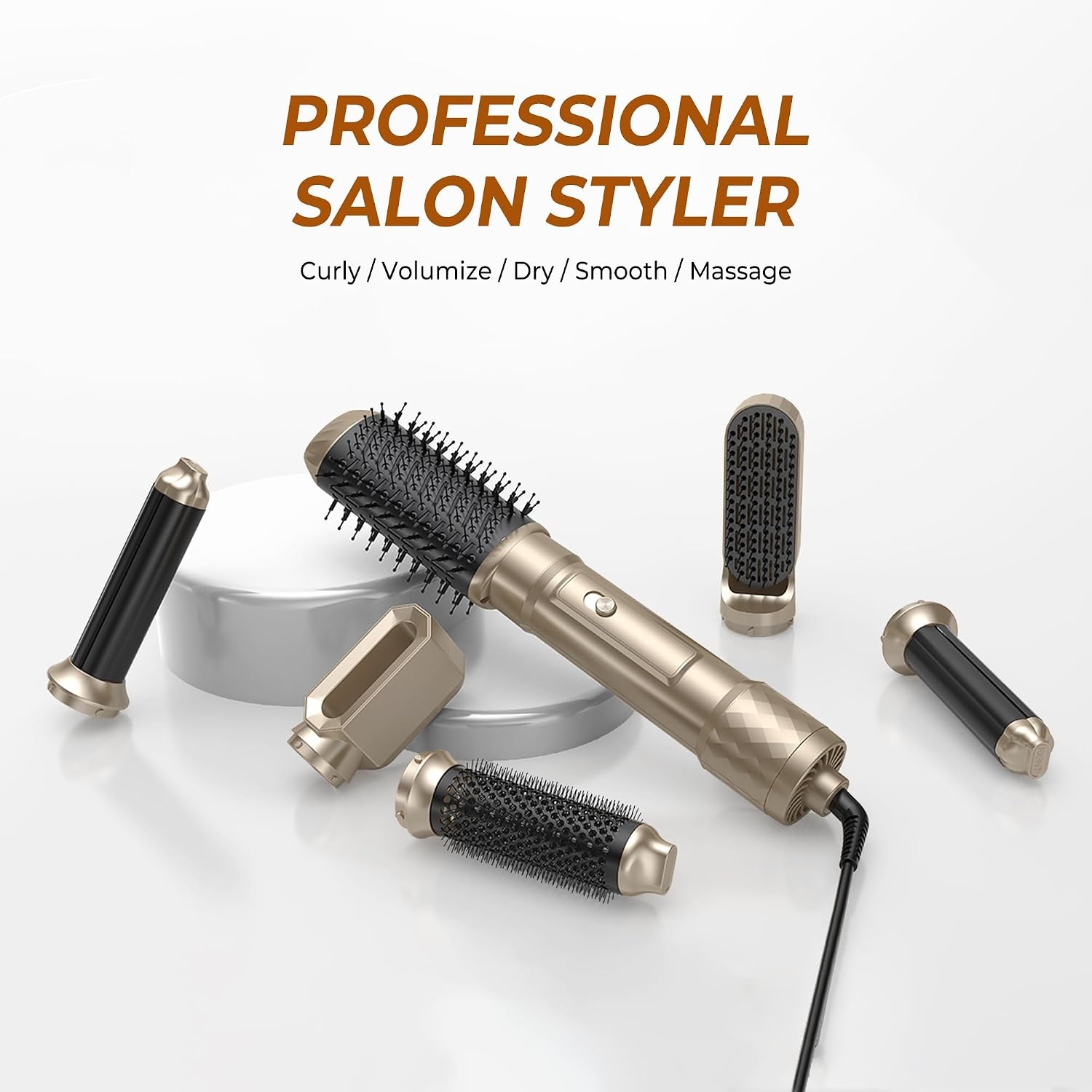 Atopskins 6-in-1 Heißluftbürste: Styling-Set für Locken & Volumen - bis zu 65% Rabatt