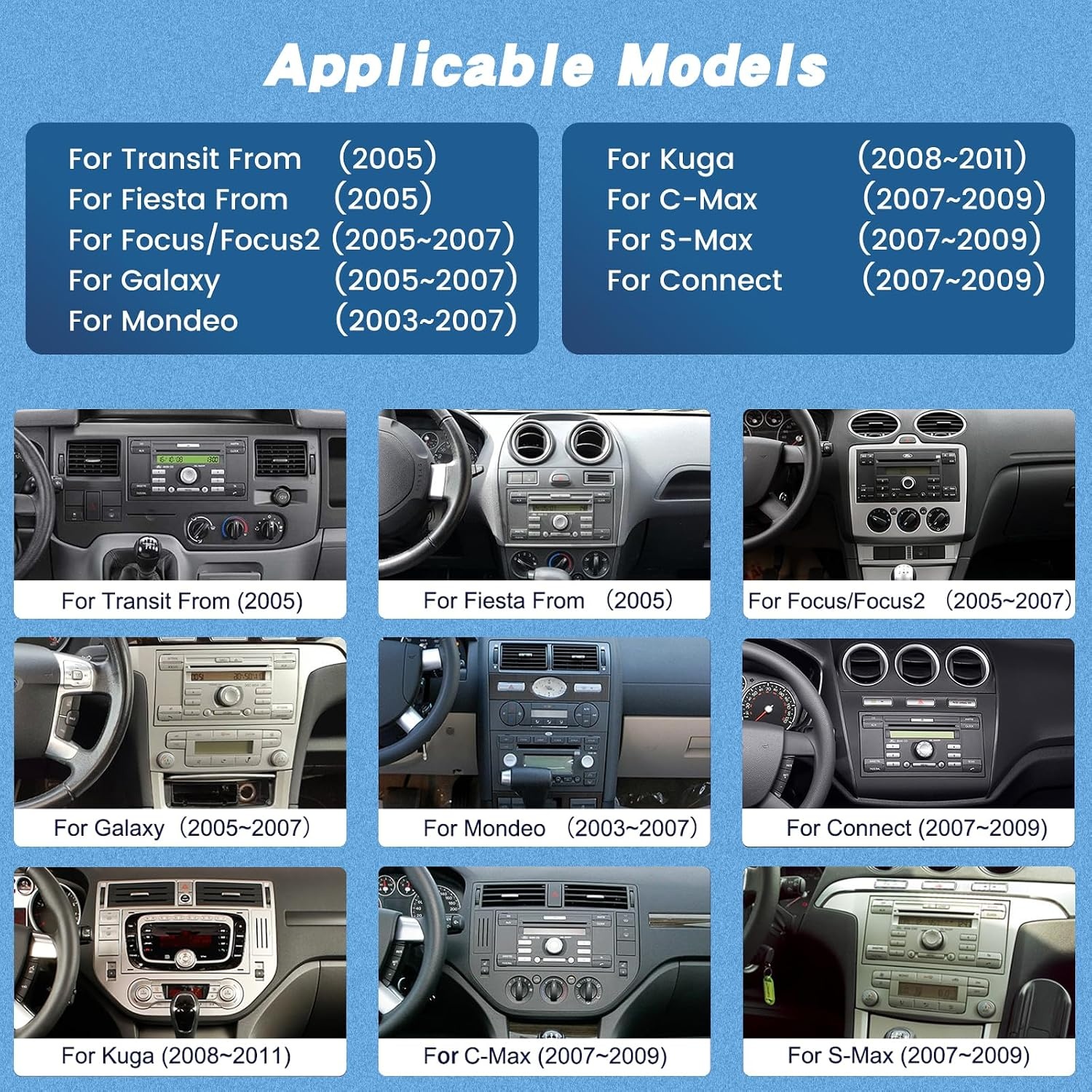 Android Autoradio für Ford Modelle - Jetzt bis zu 36,4% sparen!
