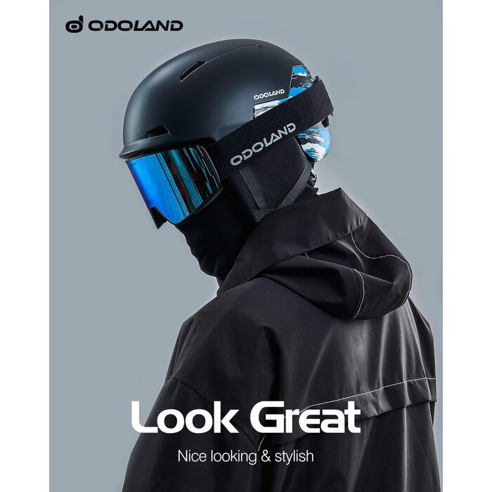 Odoland Ski- & Snowboardhelm in Blau-Tarn - Größe S - Bis zu 63% Rabatt!