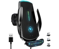 Kabellose 15W Auto-Ladestation & Halterung - Sparen Sie bis zu 39%