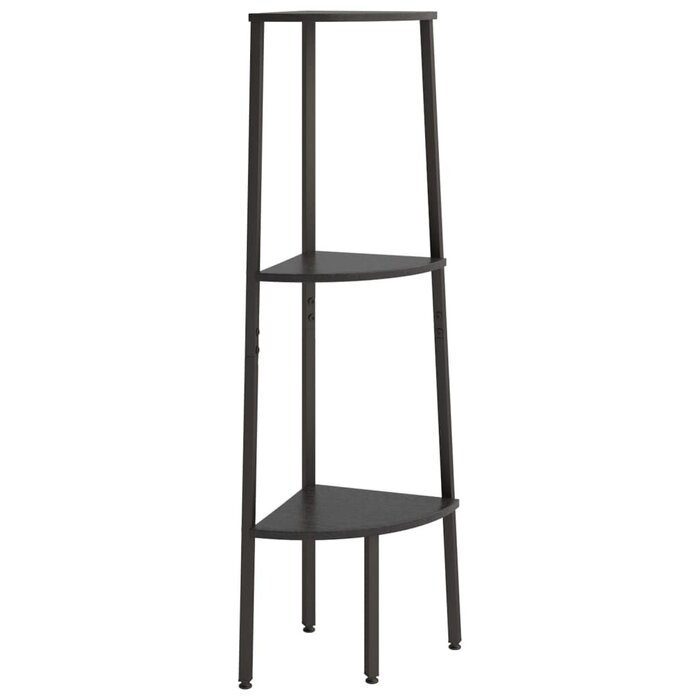 Eckregal mit 3 Ablagen, 45,5x31,5x120 cm - bis zu 32,7% Rabatt