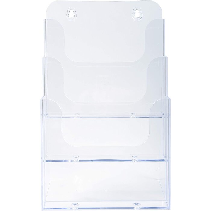 Büro-Displayständer, kristallklar, 15,5x18x28cm - bis zu 32,9 % reduziert