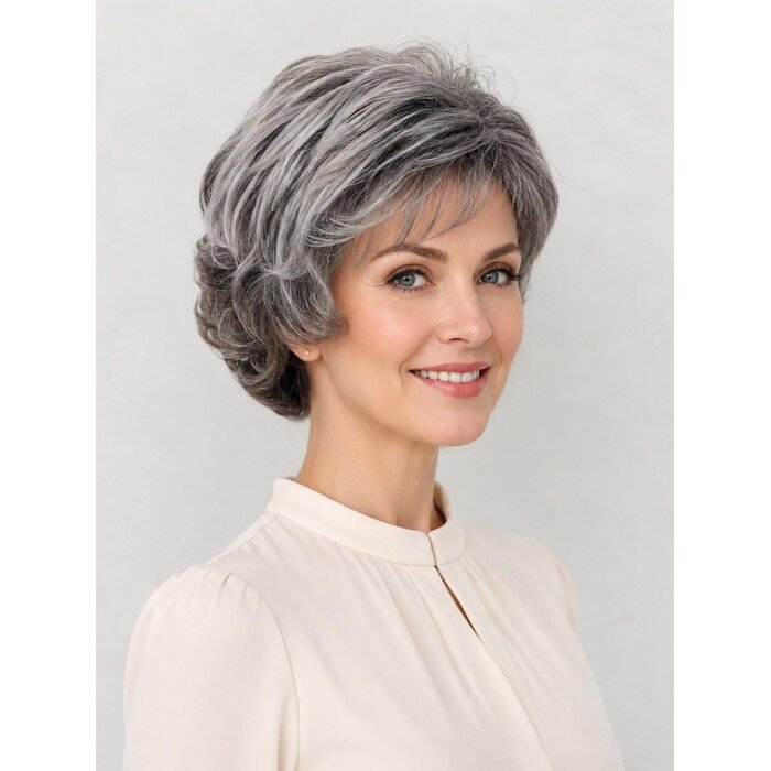 Pixie-Perücke Ombré Platinblond: Natürlich & stylisch - bis zu 63% reduziert