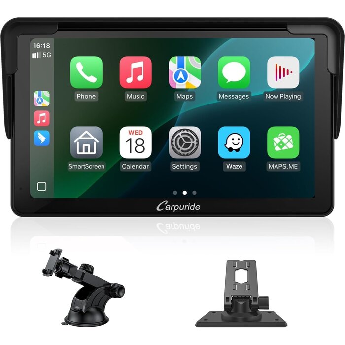 Tragbares 7 Zoll Autoradio mit CarPlay & Android Auto - Jetzt bis zu 40% sparen