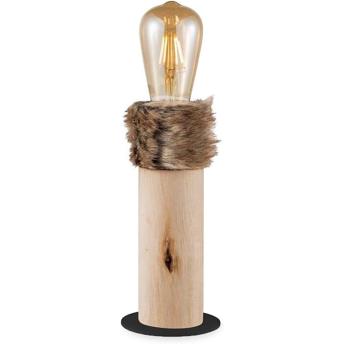 Maritime Tischleuchte Holz & Seil 60 cm - Rustikal & bis zu 38,8% Rabatt