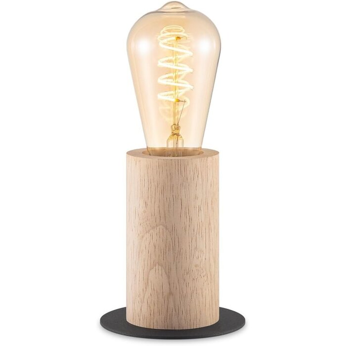 Maritime Tischleuchte Holz & Seil 60 cm - Rustikal & bis zu 38,8% Rabatt