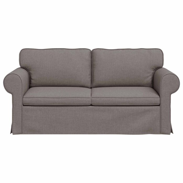 Modernes 140 cm Sofa in Taupe - Metallrahmen - bis zu 40,9% Rabatt