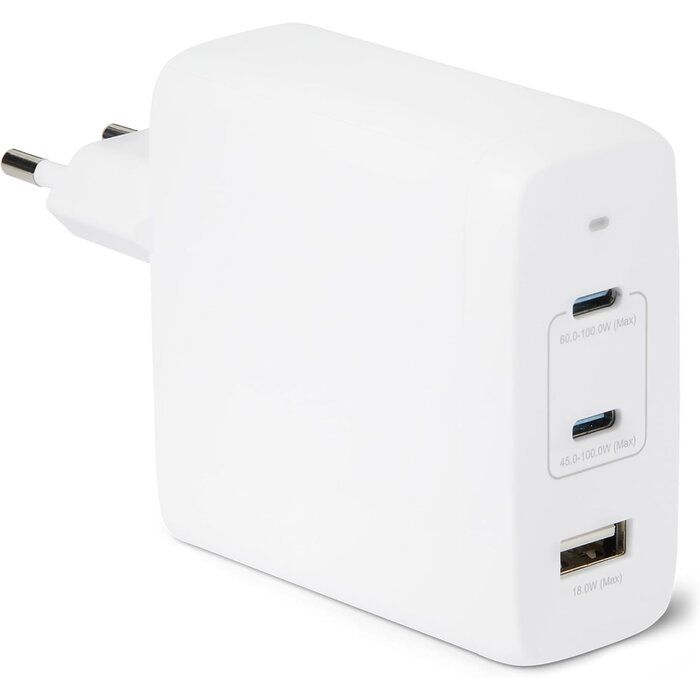 120W USB-C Wandladegerät: 3-Port GaN Schnelllader - bis zu 62% Rabatt