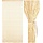 Bambus-Türvorhang 90x190cm, 52 Stränge - Beige, Retro-Look - bis zu 32,8% Rabatt