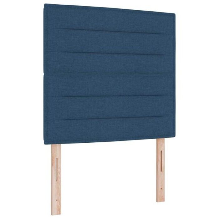 Vidaxl Höhenverstellbares Kopfteil Blau 100 cm - jetzt bis zu 66% günstiger
