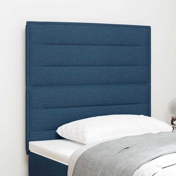 Vidaxl Höhenverstellbares Kopfteil Blau 100 cm - jetzt bis zu 66% günstiger