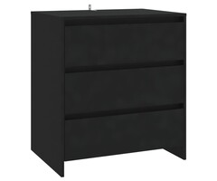 Vidaxl Minimalistisches Sideboard in Schwarz - Jetzt sparen mit bis zu 46% Rabatt