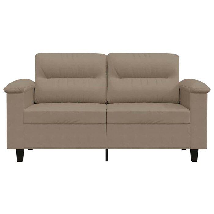 Modernes 2-Sitzer Sofa in Taupe - 120 cm - jetzt bis zu 40,9% sparen