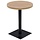 Runder Bistrotisch 60x75 cm Eichenoptik - Jetzt bis zu 40,2% sparen