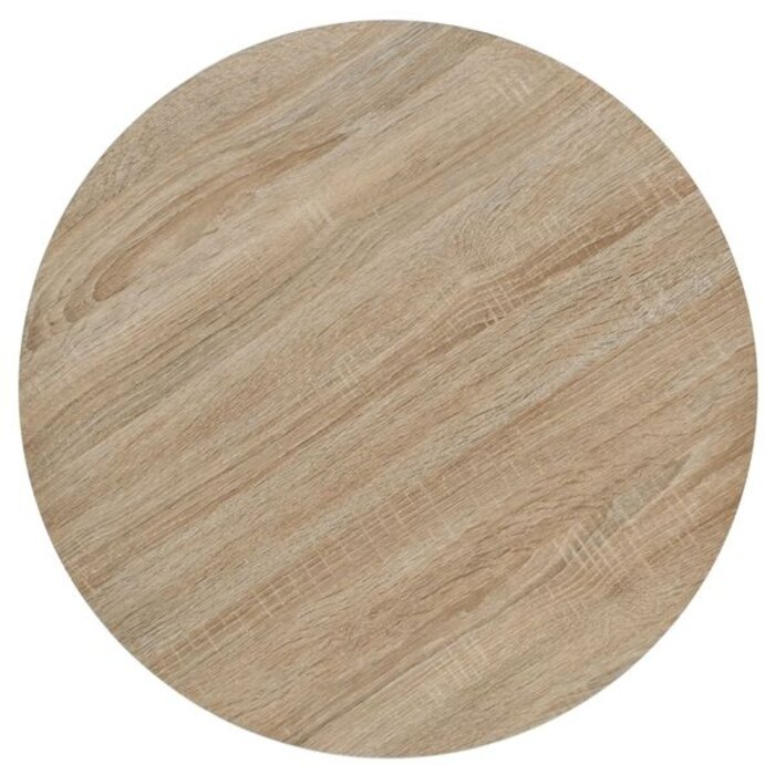 Runder Bistrotisch 60x75 cm Eichenoptik - Jetzt bis zu 40,2% sparen