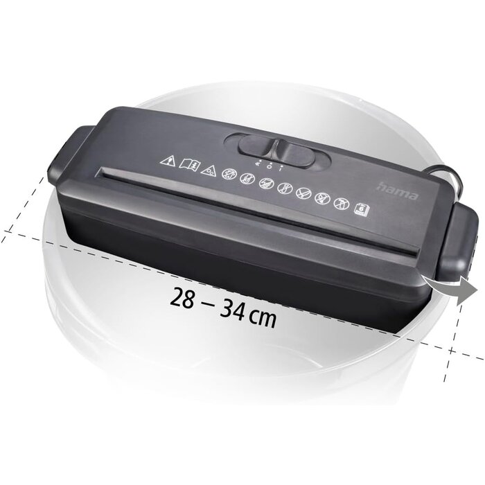Papiervernichter Mini S6, Streifenschnitt, für 6 Blatt - bis zu 36,5% Rabatt