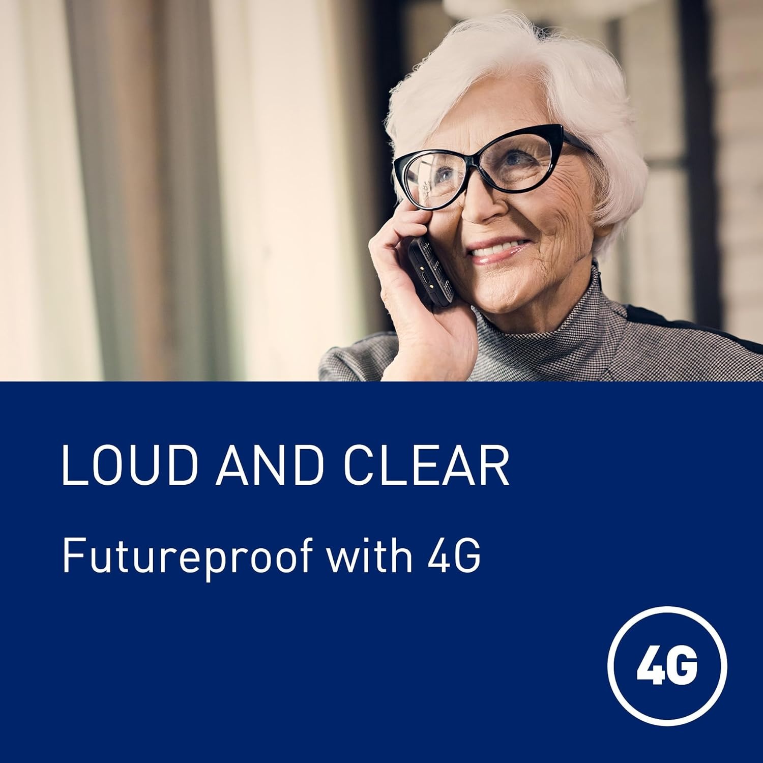 Seniorenhandy 4G mit SOS-Funktion - Jetzt bis zu 39,4 % Rabatt sichern