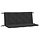 Gartenbankauflagen 2er-Set 120x50x7 cm Schwarz - bis zu 37,2% Rabatt