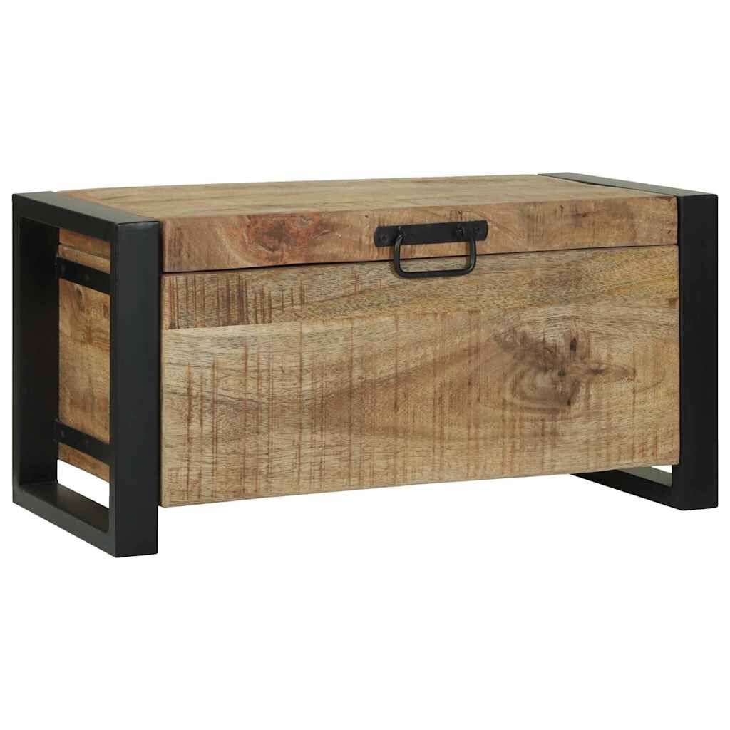 Aufbewahrungskiste Mangoholz, 60x30cm, Braun - bis zu 40,4% Rabatt