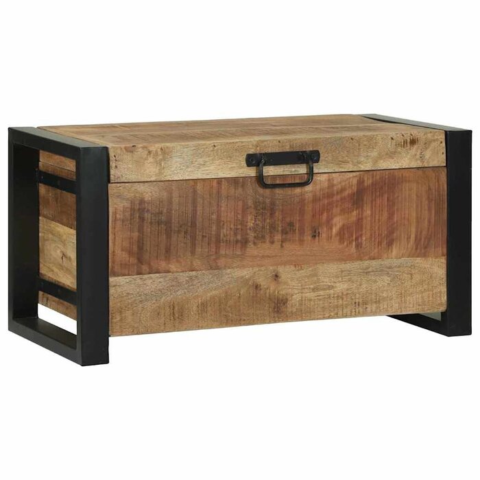 Aufbewahrungskiste Mangoholz, 60x30cm, Braun - bis zu 40,4% Rabatt