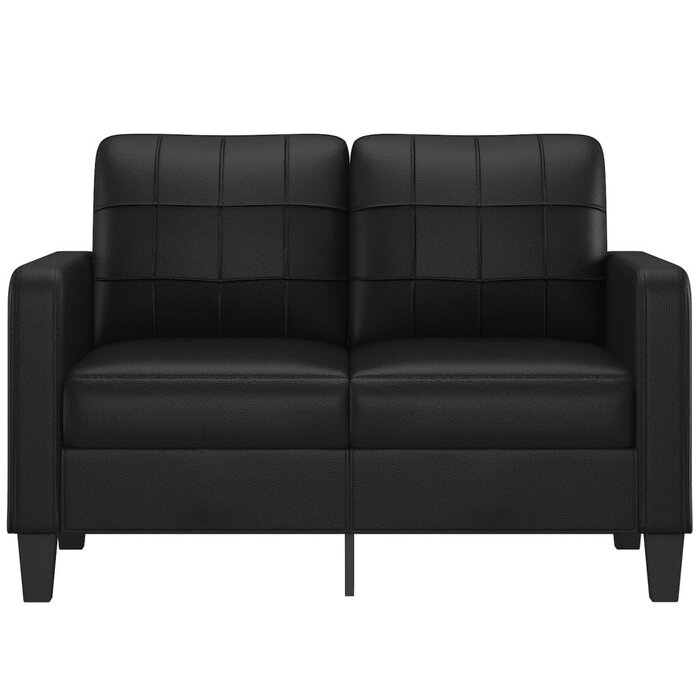 Modernes 2-Sitzer Sofa aus Kunstleder, 120 cm - bis zu 40,8% sparen
