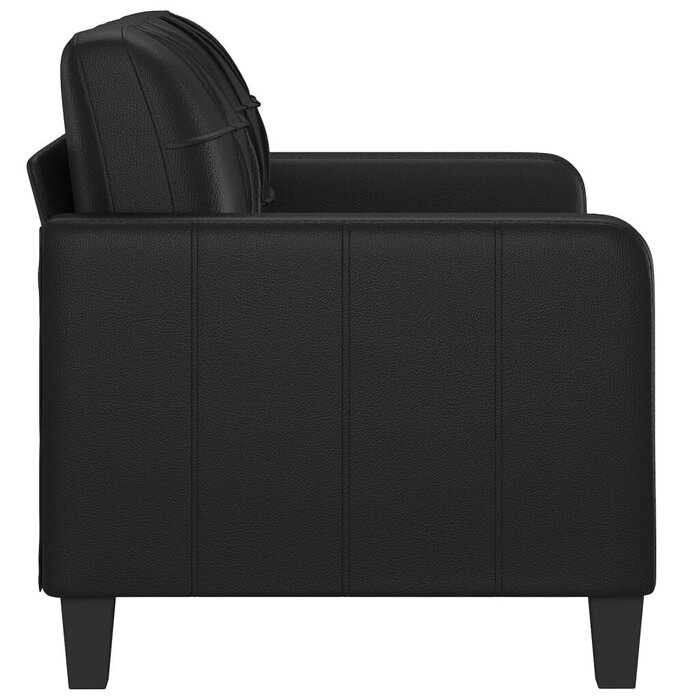 Modernes 2-Sitzer Sofa aus Kunstleder, 120 cm - bis zu 40,8% sparen