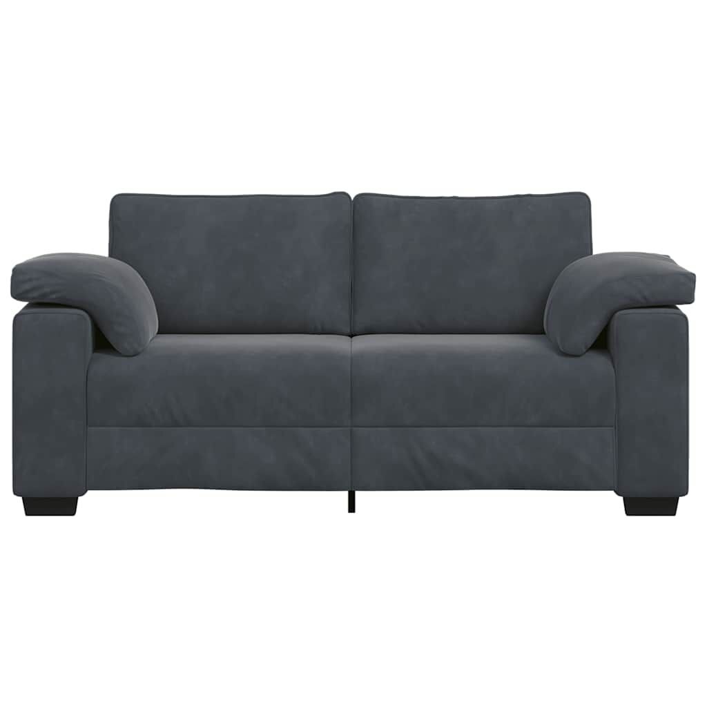 Luxuriöses Loveseat Sofa 140 cm in Dunkelgrau - Outlet-Preis bis zu 41% sparen