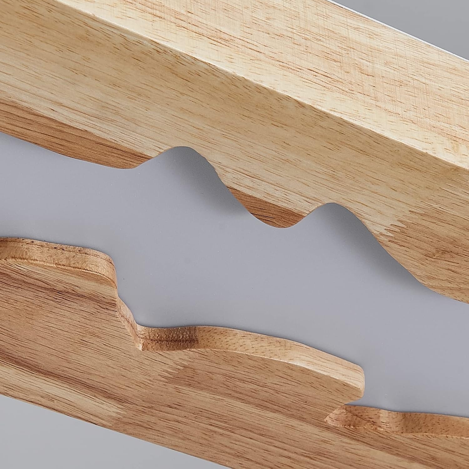 Hängeleuchte Holz 100 cm | Dimmbar mit Fernbedienung | Bis zu 40,6% Rabatt
