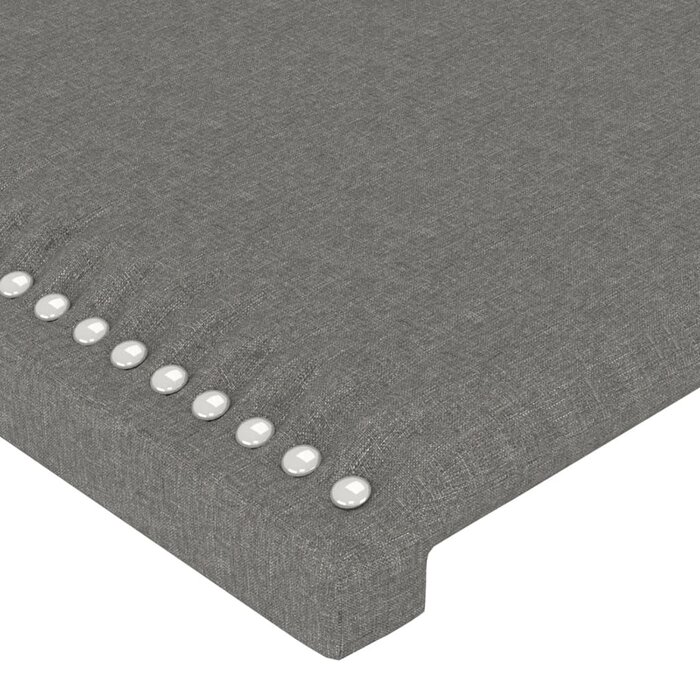 Vidaxl Stilvolles Bettkopfteil 100cm Dunkelgrau - Outlet Schnäppchen bis zu 69% Rabatt