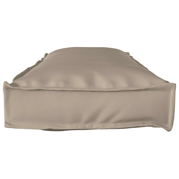Palettenkissen Taupe 120x40x8 cm - bis zu 38,5% Rabatt