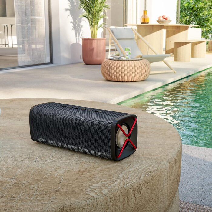 Tragbarer Bluetooth-Lautsprecher 20W - Wasserdicht & Robust - bis zu 39,2% Rabatt