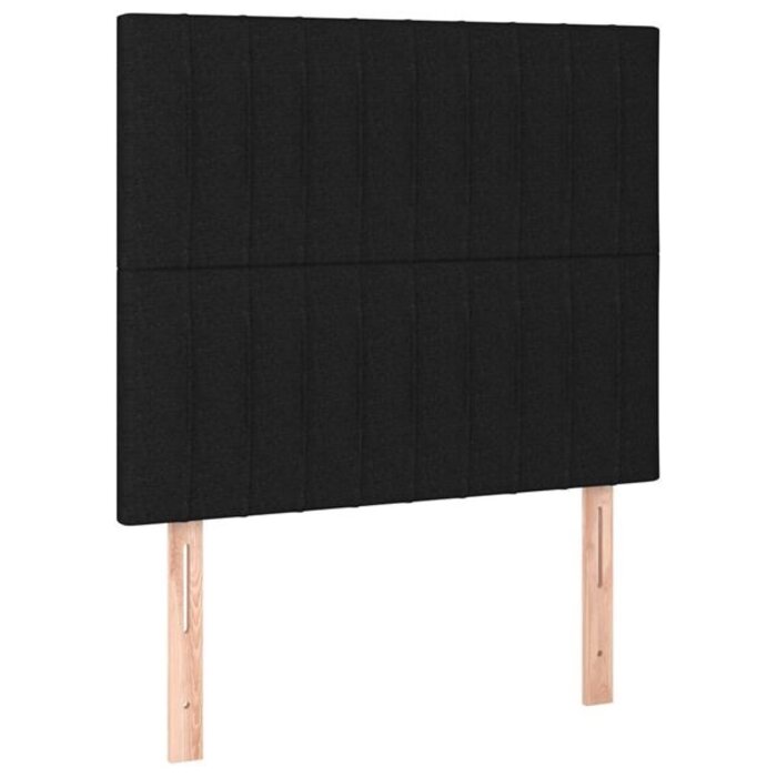 Vidaxl 2er Set Bettkopfteile 90x78/88 cm Schwarz - Bis zu 72% Rabatt