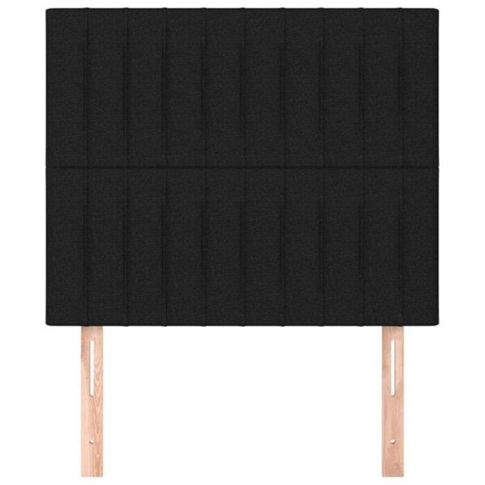 Vidaxl 2er Set Bettkopfteile 90x78/88 cm Schwarz - Bis zu 72% Rabatt