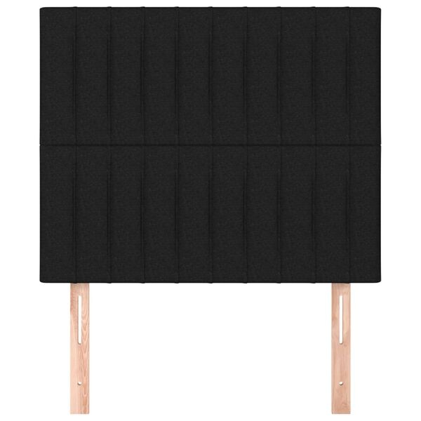 Vidaxl 2er Set Bettkopfteile 90x78/88 cm Schwarz - Bis zu 72% Rabatt