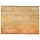 Massive Mangoholz-Tischplatte mit Naturkante 70x60cm - bis zu 39,2% Rabatt
