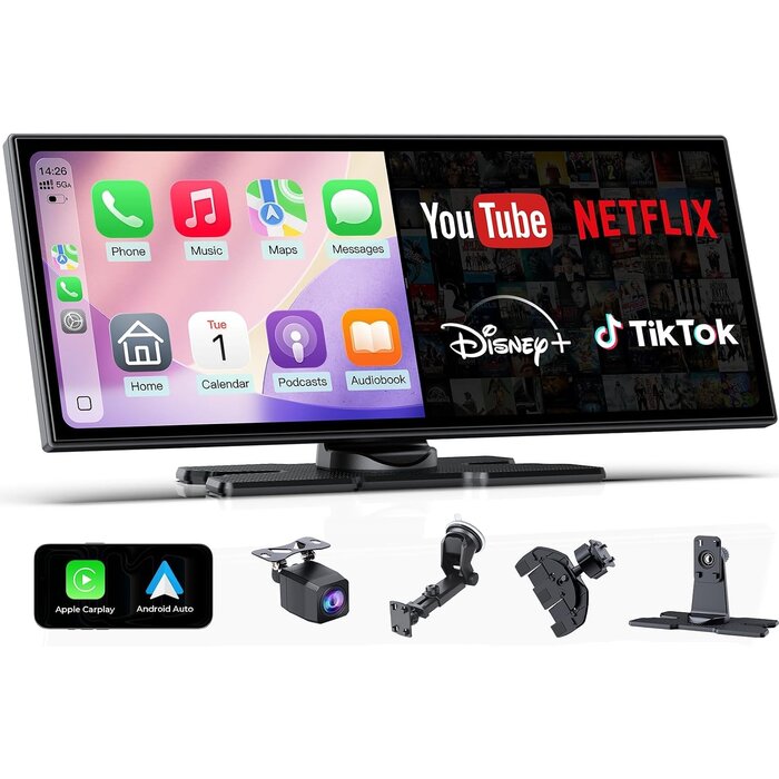 11,26" Wireless CarPlay & Android Auto Display - bis zu 40,8% Rabatt
