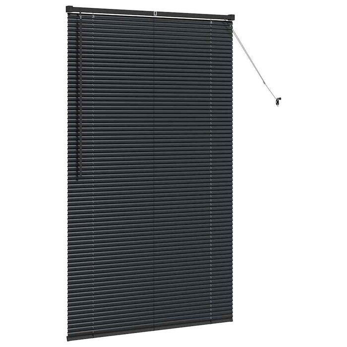Vidaxl Aluminium-Jalousie Schwarz 100x175 cm - Jetzt bis zu 67% Rabatt sichern