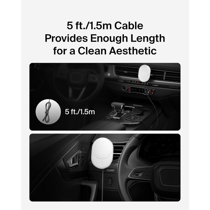 Qi2 Magnetisches Auto-Ladegerät 15W für iPhone 12-16 - Outlet bis zu 34% sparen