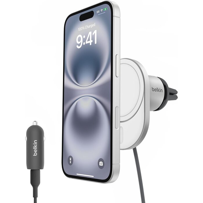 Qi2 Magnetisches Auto-Ladegerät 15W für iPhone 12-16 - Outlet bis zu 34% sparen