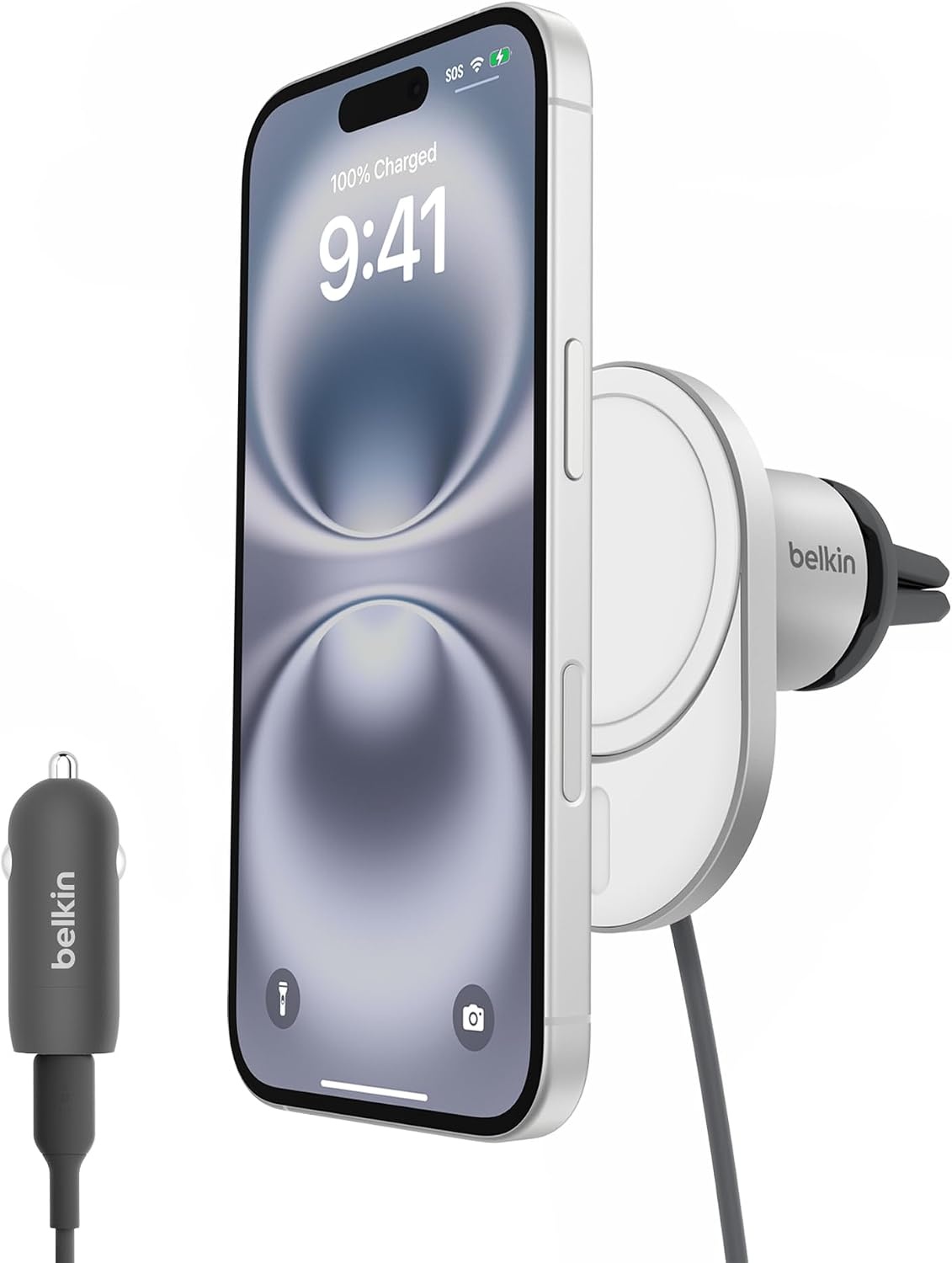 Qi2 Magnetisches Auto-Ladegerät 15W für iPhone 12-16 - Outlet bis zu 34% sparen