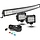Gebogene 106cm LED-Lichtleiste 540W inkl. Zubehör - bis zu 40,1% Rabatt