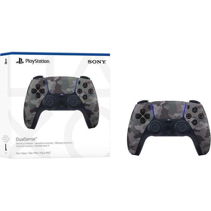 Drahtloser PS5 Gamecontroller Grey Camouflage - Jetzt bis zu 34% sparen