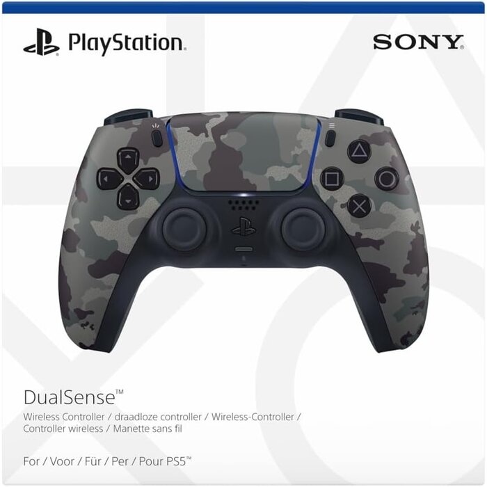 Drahtloser PS5 Gamecontroller Grey Camouflage - Jetzt bis zu 34% sparen