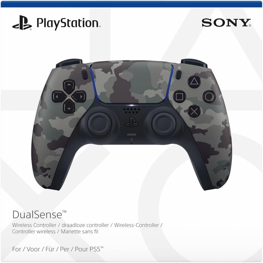 Drahtloser PS5 Gamecontroller Grey Camouflage - Jetzt bis zu 34% sparen