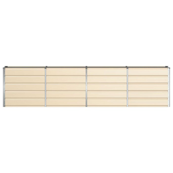 Großer Pflanzkübel Stahl 160x40x75cm Elfenbein - bis zu 40% Rabatt