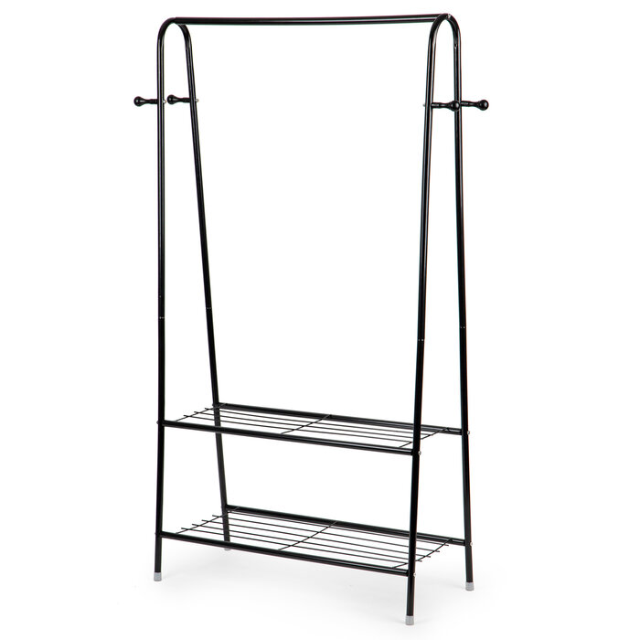 Stilvoller Kleiderständer Schwarz, 82x36x149 cm - bis zu 17,2 % Rabatt