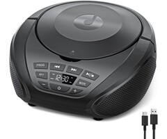 Tragbare Boombox mit CD-Player & FM-Radio - Jetzt bis zu 33% günstiger