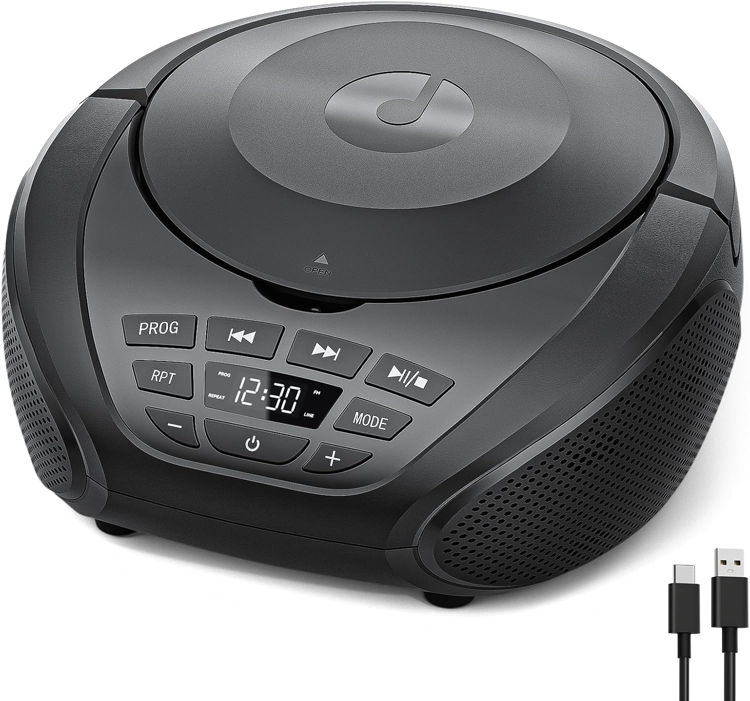 Tragbare Boombox mit CD-Player & FM-Radio - Jetzt bis zu 33% günstiger